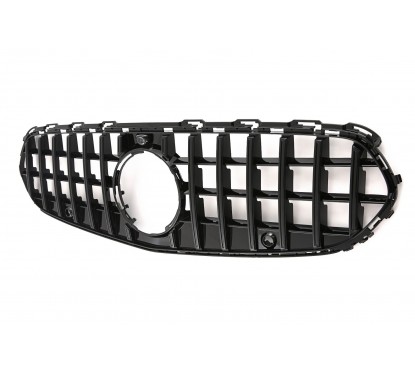 Grille de calandre Noir Brillant Mercedes Classe C W206 Panamericana (21+) Sans Pack AMG