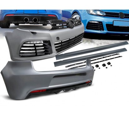 Kit carrosserie adaptable sur Volkswagen Golf 6 Look R (08-12)