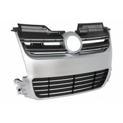 Calandre aluminium brossé VolksWagen Golf 5 (03-07) R32 Look