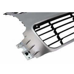 Calandre aluminium brossé VolksWagen Golf 5 (03-07) R32 Look