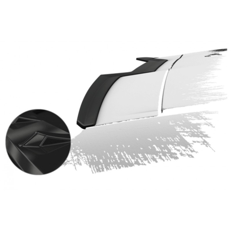 Becquet noir brillant adaptable sur BMW X6 19+