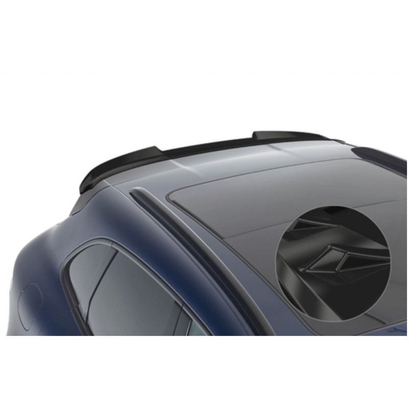 Becquet noir brillant adaptable sur Porsche Macan 21+