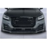 Rajout de pare-choc avant carbone adaptable sur Audi Q2 S-Line 16-20