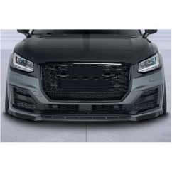 Rajout de pare-choc avant carbone adaptable sur Audi Q2 S-Line 16-20
