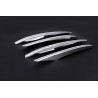 2x Rajout / ailettes de grilles de pare choc chrome Mercedes Classe E Berline W213 et Coupé C238 (16-20)