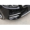 2x Rajout / ailettes de grilles de pare choc chrome Mercedes Classe E Berline W213 et Coupé C238 (16-20)