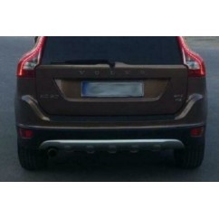 Diffuseur arrière adaptable sur Volvo XC60 (08-13) sortie simple gauche