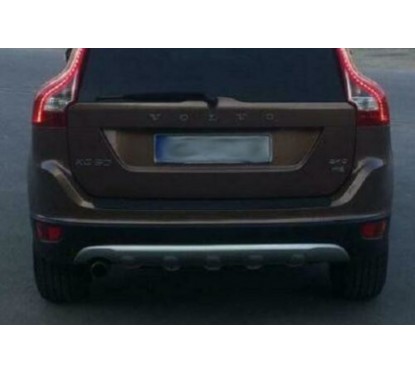 Diffuseur arrière adaptable sur Volvo XC60 (08-13) sortie simple gauche