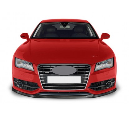 Rajout de pare-choc avant carbone adaptable sur Audi A7 S-Line 10-14