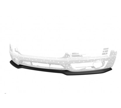 Rajout de pare-choc avant noir brillant adaptable sur Audi Q7 S-Line 05-09
