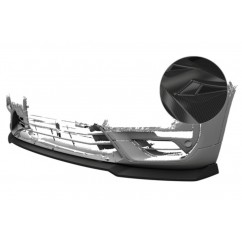 Rajout de pare-choc avant carbone adaptable sur BMW X1 19+
