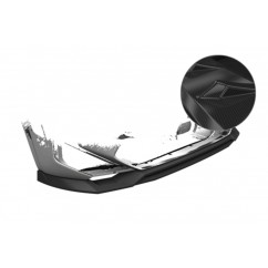 Rajout de pare-choc avant carbone adaptable sur BMW X3 Pack M 21+