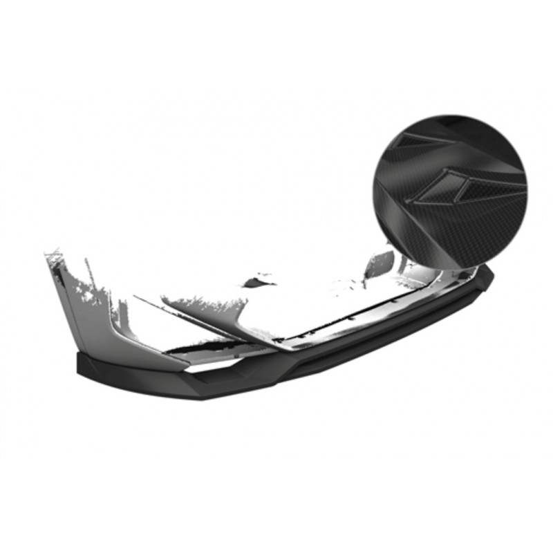Rajout de pare-choc avant carbone adaptable sur BMW X3 M Competition F97 21+