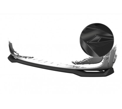 Rajout de pare-choc avant carbone adaptable sur BMW i3 17+