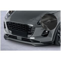 Rajout de pare-choc avant carbone adaptable sur Ford Puma Titanium 19+