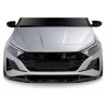 Rajout de pare-choc avant carbone adaptable sur Hyundai i20 20+