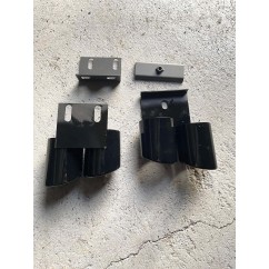 2x embouts d'échappements noir brillant adaptable sur Audi A3 8V (13-17)
