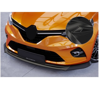 Rajout de pare-choc avant carbone adaptable sur Renault Clio V 19+