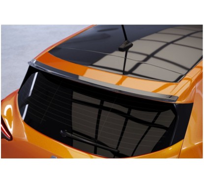 Becquet noir brillant adaptable sur Renault Clio 5 (19+)