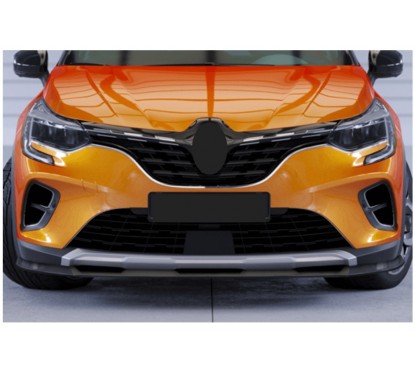 Rajout de pare-choc avant carbone adaptable sur Renault Captur 2 19+