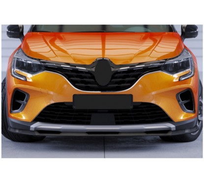 Rajout de pare-choc avant noir brillant Renault Captur 2 (19+)