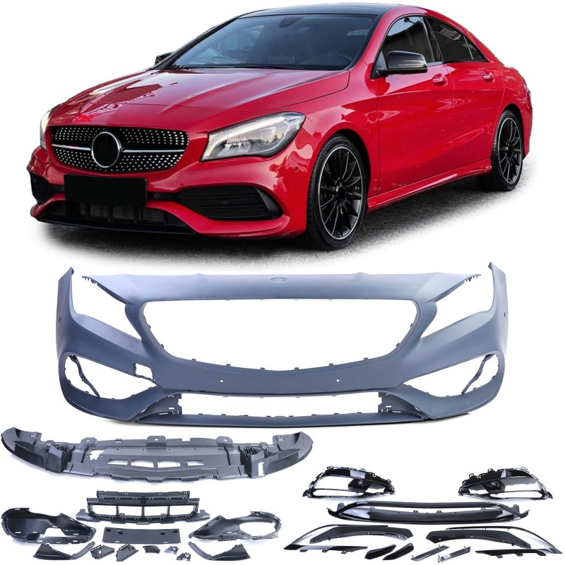 Pare chocs avant Mercedes CLA C117 Look Edition 1 (13-18)