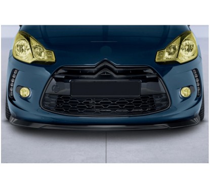 Rajout de pare-choc avant carbone adaptable sur Citroën DS3 10-16