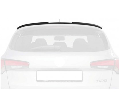 Becquet noir brillant adaptable sur Fiat Tipo 15+