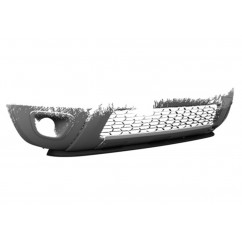 Rajout de pare-choc avant carbone adaptable sur Dacia Duster 13-18