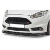Rajout de pare-choc avant carbone adaptable sur Ford Fiesta 13-17