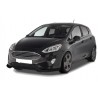 Rajout de pare-choc avant carbone adaptable sur Ford Fiesta 17+