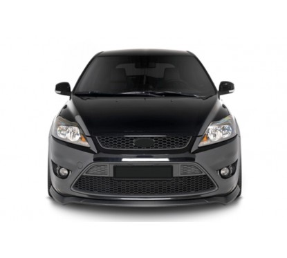 Rajout de pare-choc avant noir brillant adaptable sur Ford Focus ST 07-10