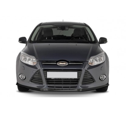 Rajout de pare-choc avant carbone adaptable sur Ford Focus 10-14