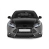 Rajout de pare-choc avant noir brillant adaptable sur Ford Focus ST de 2012 à 2015