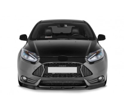 Rajout de pare-choc avant carbone adaptable sur Ford Focus ST 12-15