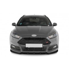 Rajout de pare-choc avant noir brillant adaptable sur Ford Focus ST de 2015 à 2018