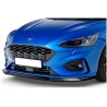 Rajout de pare-choc avant noir brillant adaptable sur Ford Focus ST et ST-Line 18-19