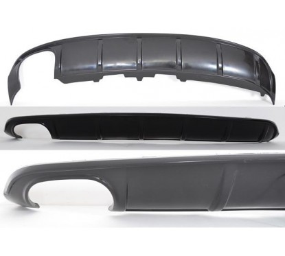 Diffuseur arriere Audi A5 Coupe 07-11 Look S5 (2)