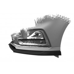 Rajout de pare-choc avant carbone adaptable sur Ford S-Max MK2 19+