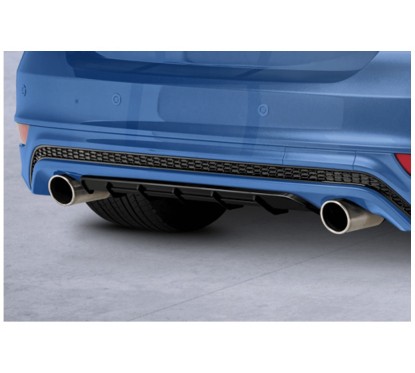 Diffuseur noir brillant adaptable sur Ford Focus MK3 ST-Line 15-18