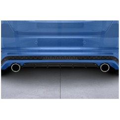 Diffuseur noir brillant adaptable sur Ford Focus MK3 ST-Line de 2015 à 2018