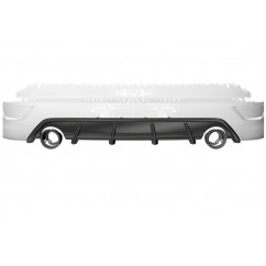 Diffuseur carbone adaptable sur Ford Focus MK2 ST 07-10