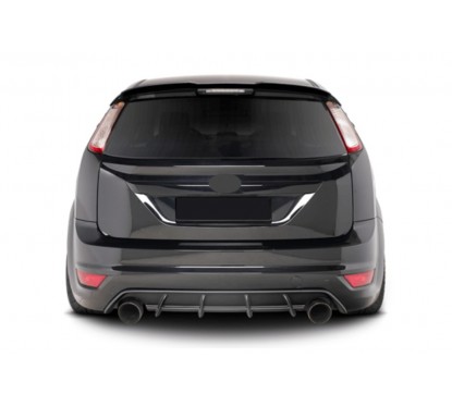 Diffuseur noir brillant adaptable sur Ford Focus MK2 ST 07-10