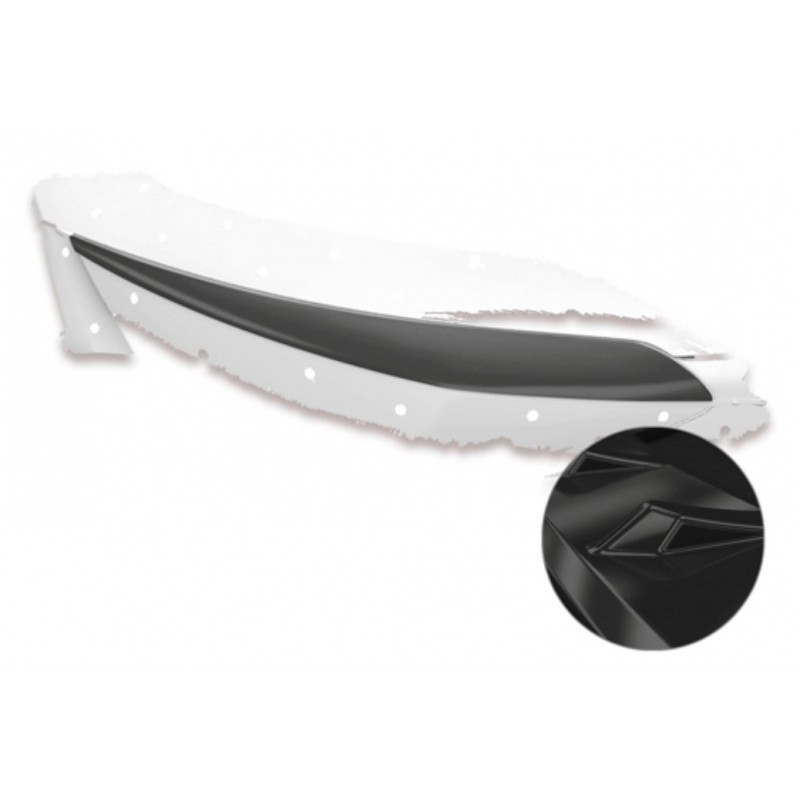 2x Sourcils phares noir brillant adaptable sur Hyundai Tucson 15+