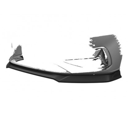Rajout de pare-choc avant carbone adaptable sur Hyundai I30 PD 20+