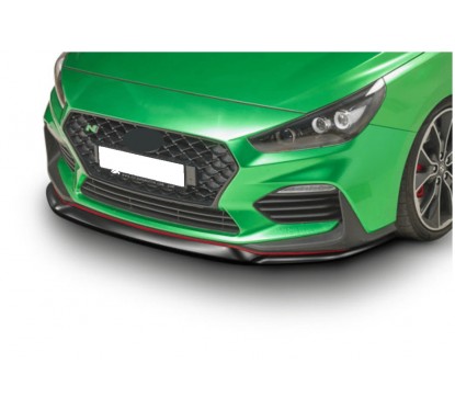 Rajout de pare-choc avant carbone adaptable sur Hyundai I30 PD N/N-Line 17-20