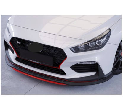Rajout de pare-choc avant carbone adaptable sur Hyundai I30 PD N/N-Line 17-20