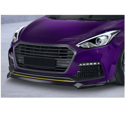 Rajout de pare-choc avant carbone adaptable sur Hyundai I30 GD Turbo 15+