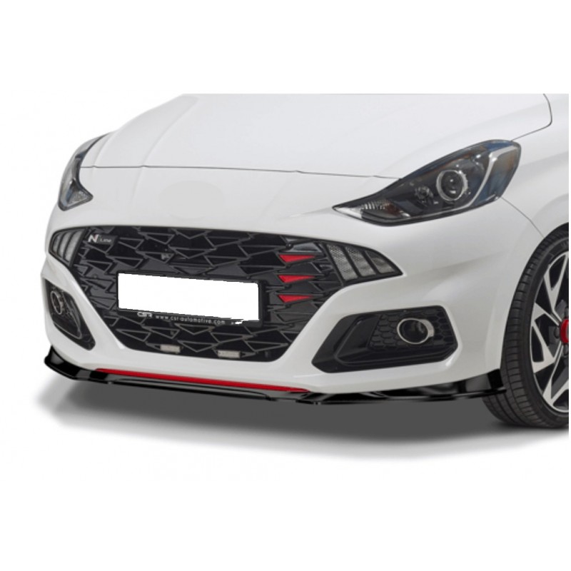 Rajout de pare-choc avant carbone adaptable sur Hyundai I10 N-Line 20+