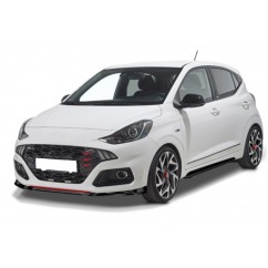 Rajout de pare-choc avant carbone adaptable sur Hyundai I10 N-Line 20+